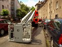 Feuerwehrmann verunglueckt Köln Kalk P20